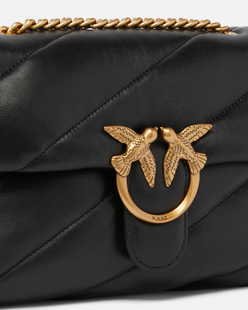 PINKPO Borsa media a tracolla Love Bag Puff Maxi Quilt