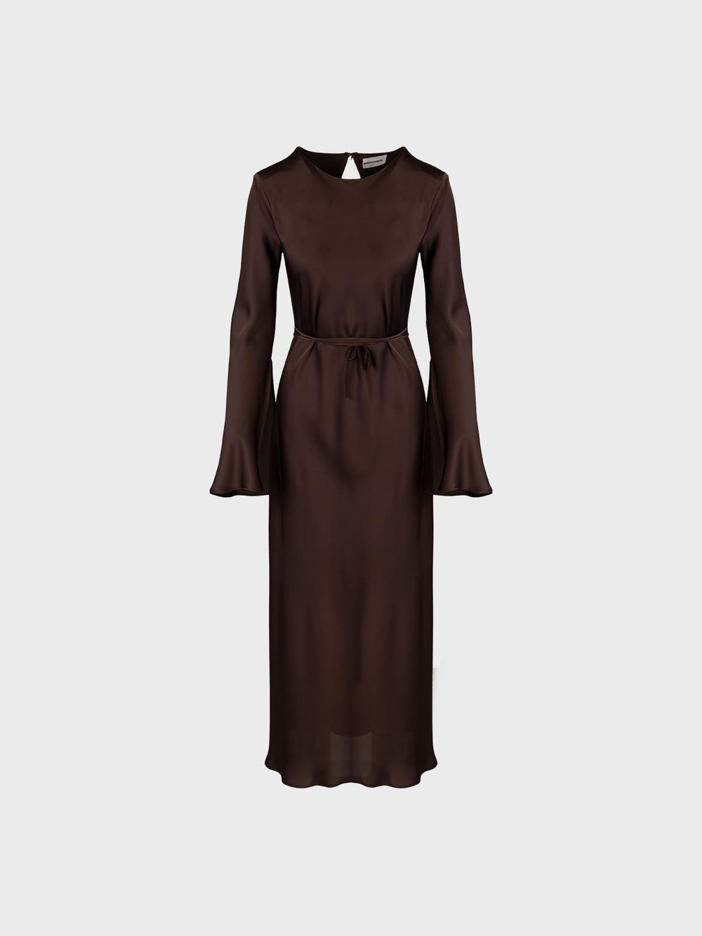 Sandro Ferrone Abito con scollo barca in doppio satin