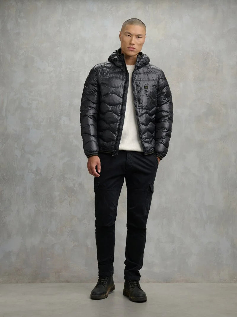 Blauer PIUMINO AD ONDE WAVE