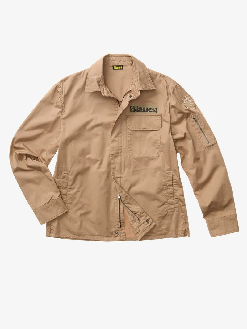 BLAUER CAMICIA MULTITASCHE LAMBERT