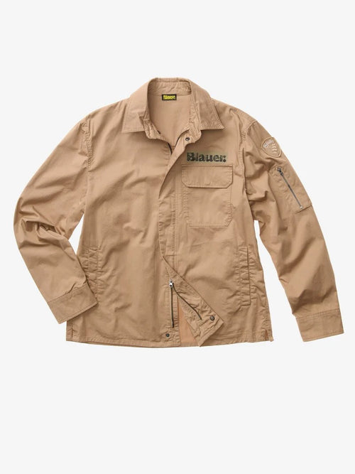 BLAUER CAMICIA MULTITASCHE LAMBERT