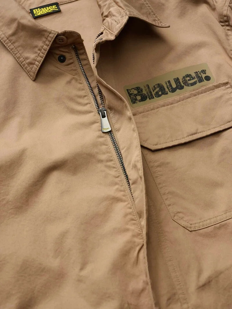 BLAUER CAMICIA MULTITASCHE LAMBERT