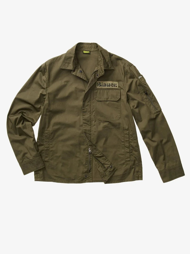 BLAUER CAMICIA MULTITASCHE LAMBERT