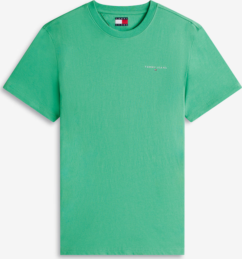 Tommy Jeans T-shirt slim fit in jersey con logo