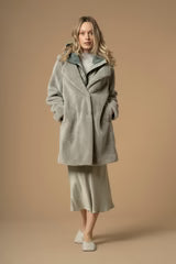 Kocca Cappotto teddy coat - Cappotto Damasco