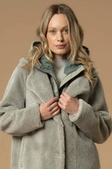 Kocca Cappotto teddy coat - Cappotto Damasco