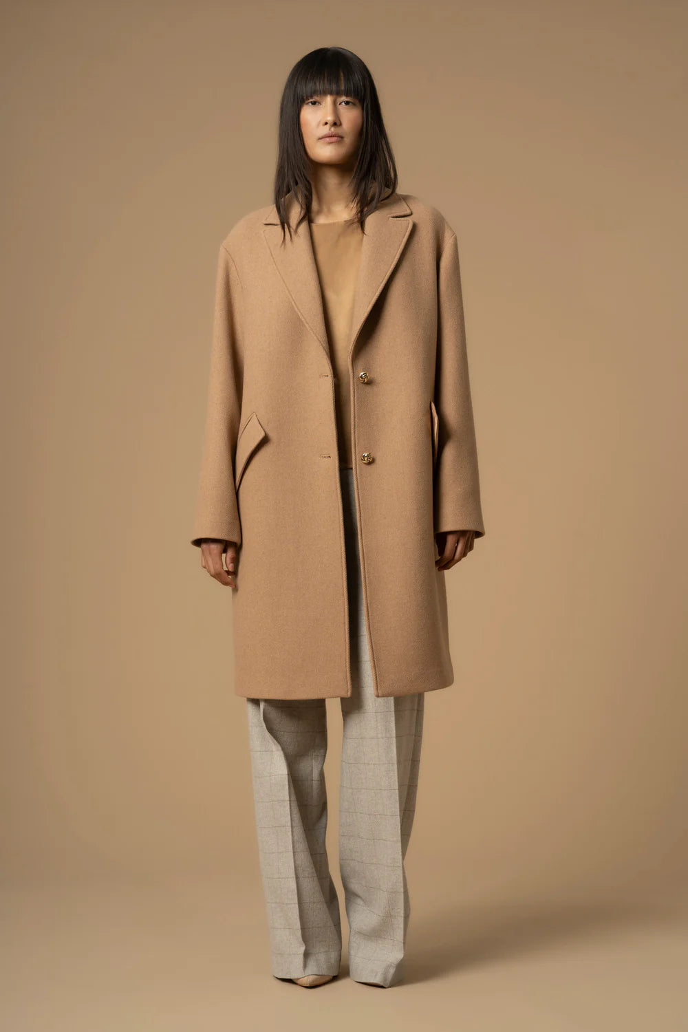 KOCCA Cappotto con bottoni gioiello - Cappotto Mallos