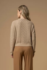 KOCCA Maglia lavorata con punti luce - Maglia M/L Emiliana