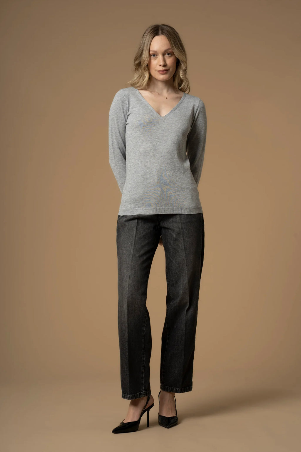 Kocca Maglia con bordi a costine - Maglia M/L Massima