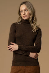 Kocca Maglia a collo alto in lurex - Maglia M/L Mauricia