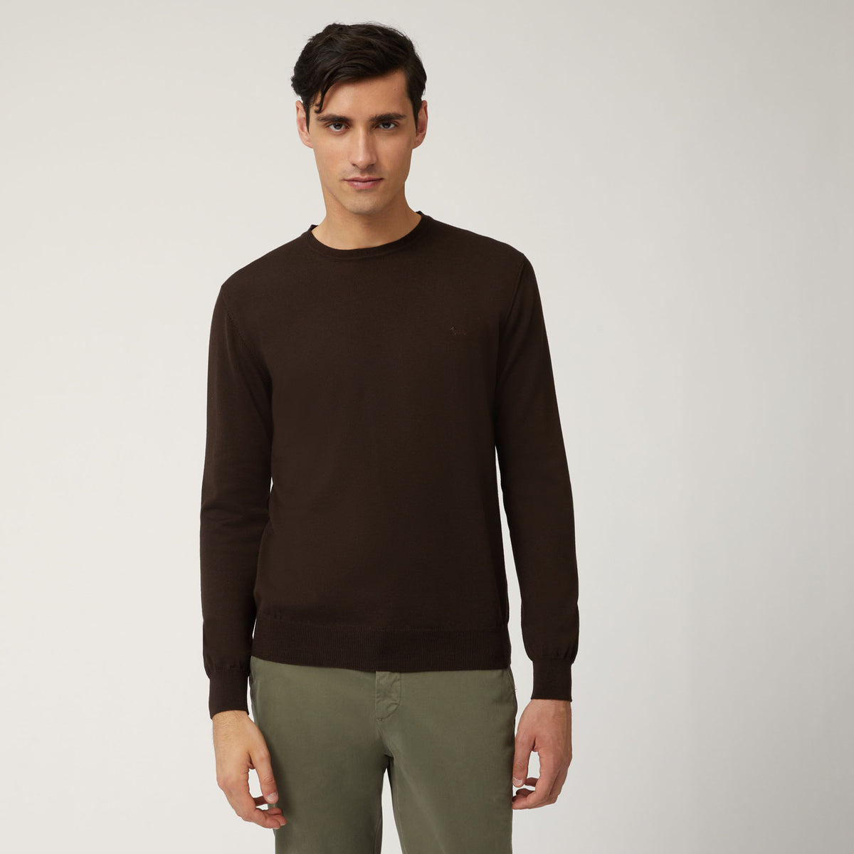 Harmont & Blaine Pullover girocollo Marrone Harmont & Blaine Uomo