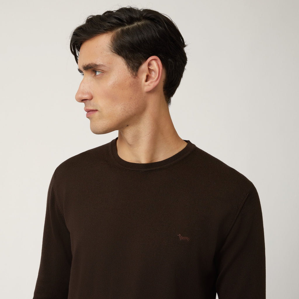 Harmont & Blaine Pullover girocollo Marrone Harmont & Blaine Uomo