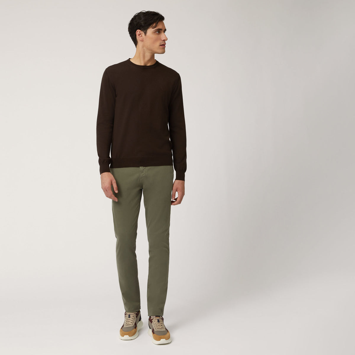 Harmont & Blaine Pullover girocollo Marrone Harmont & Blaine Uomo