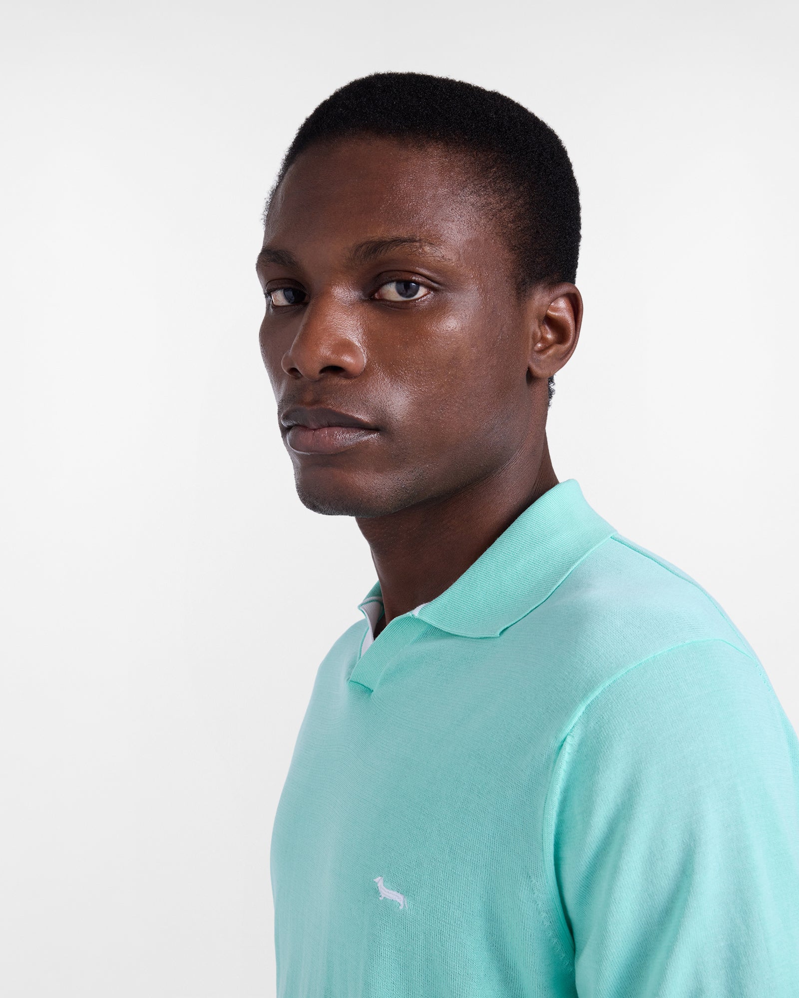 Harmont&Blaine Polo in maglia scollo a V