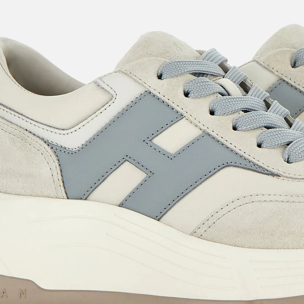Hogan Sneakers Hi-Fi Avorio Azzurro