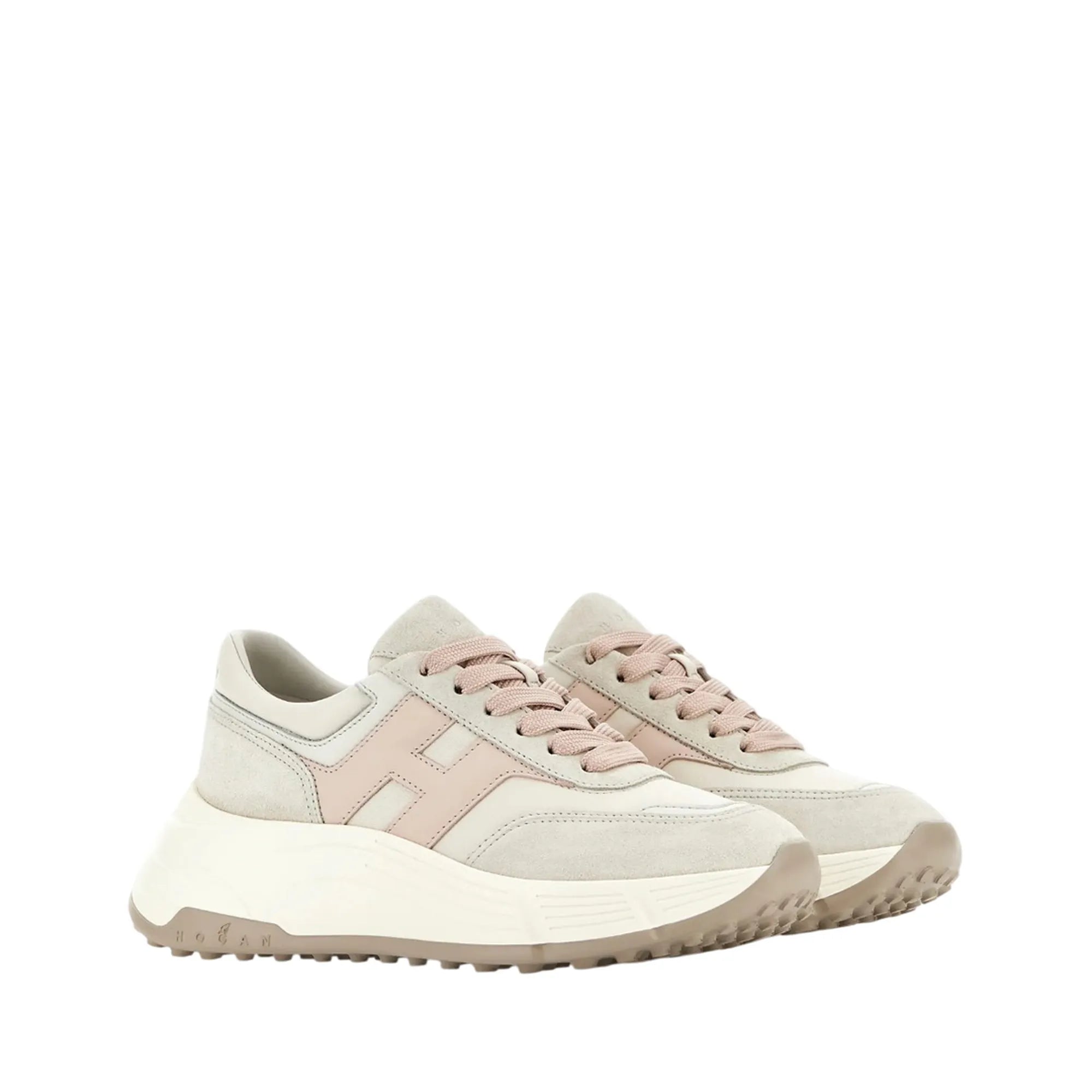 Hogan Sneakers Hi-Fi Avorio Azzurro