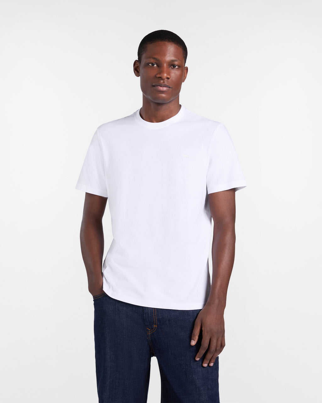 Harmont & Blaine T-Shirt Uomo In Cotone Con Bassotto 3D