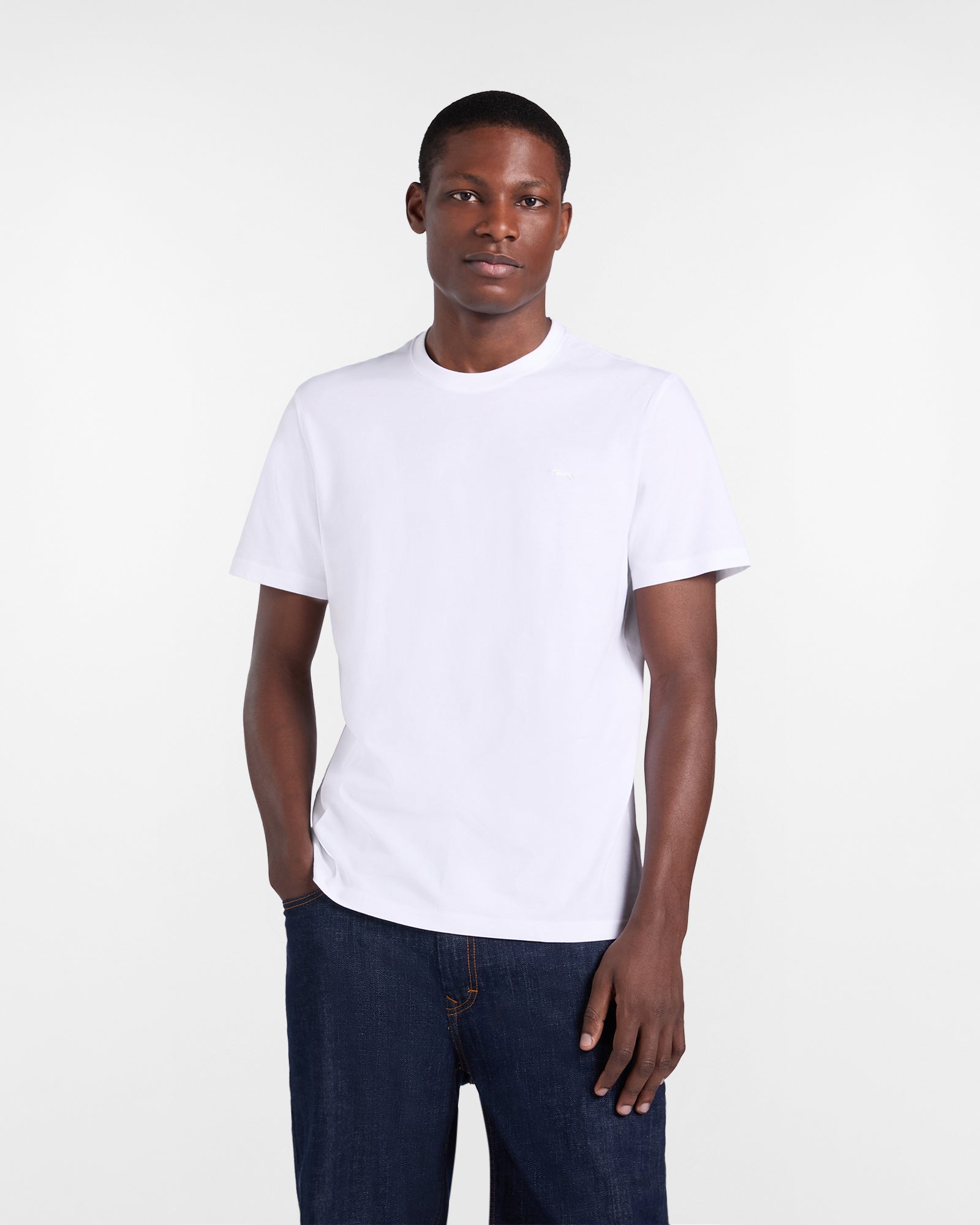 Harmont & Blaine T-Shirt Uomo In Cotone Con Bassotto 3D