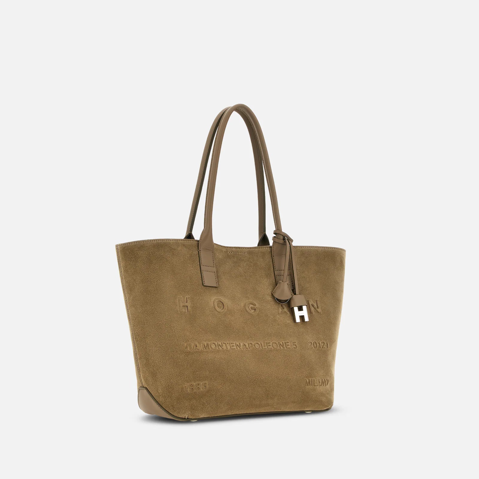 HOGAN Borsa Shopping Hogan Address Beige