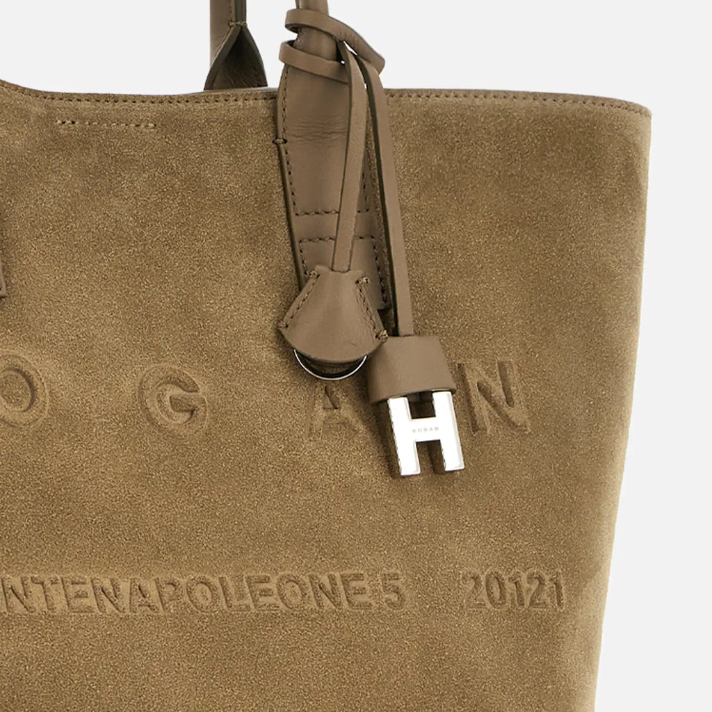 HOGAN Borsa Shopping Hogan Address Beige