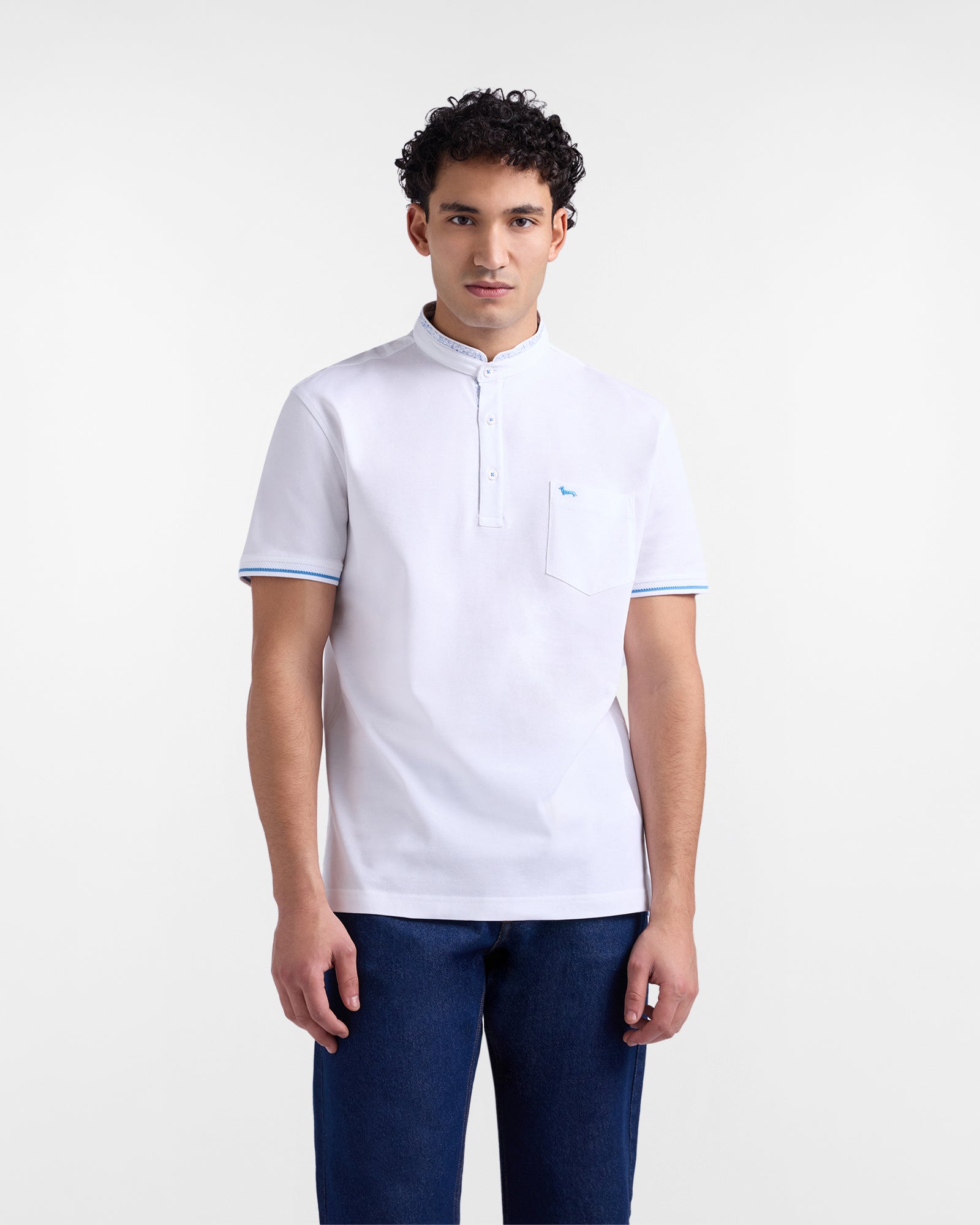 Harmont&Blaine Polo Uomo Collo Coreana