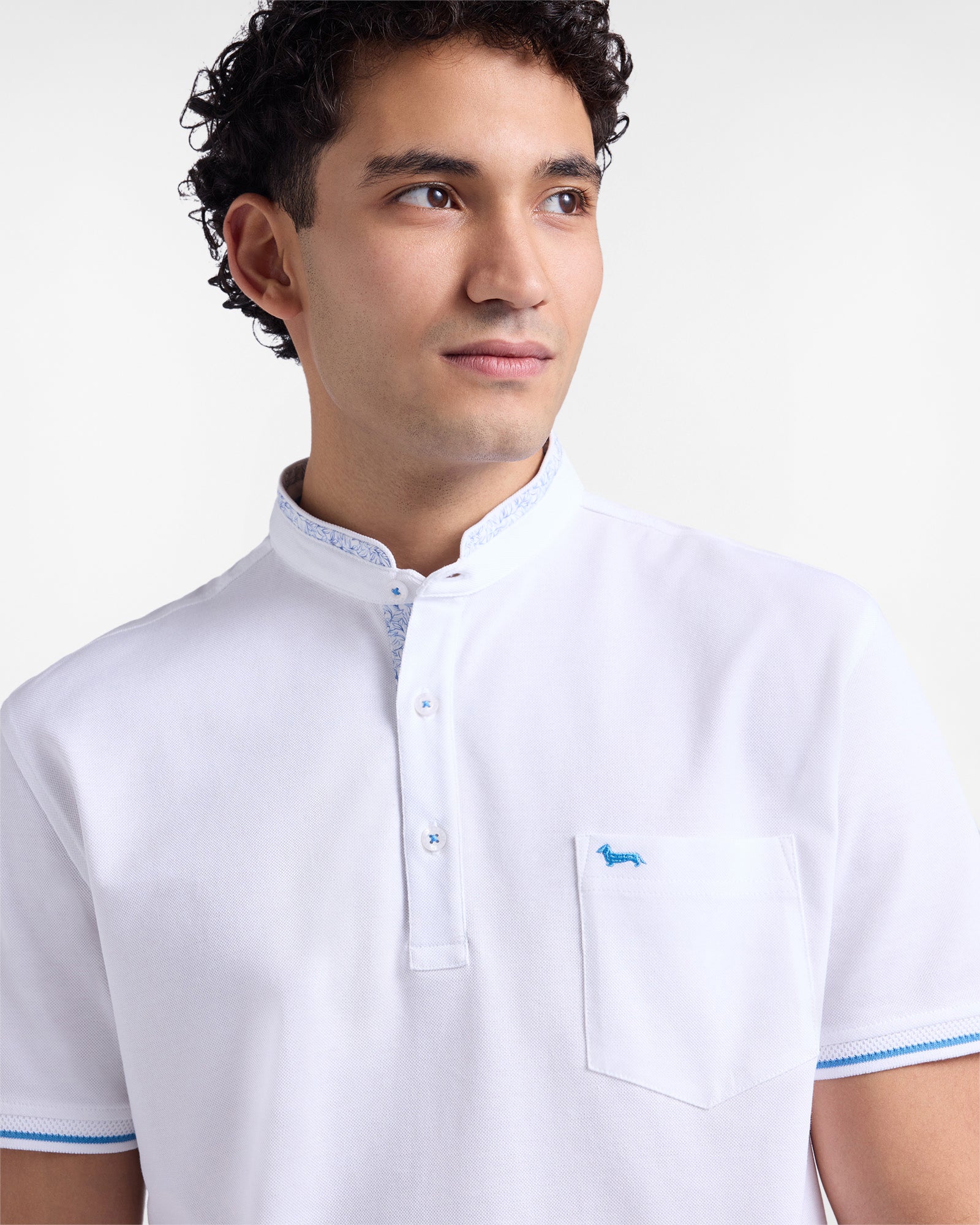 Harmont&Blaine Polo Uomo Collo Coreana