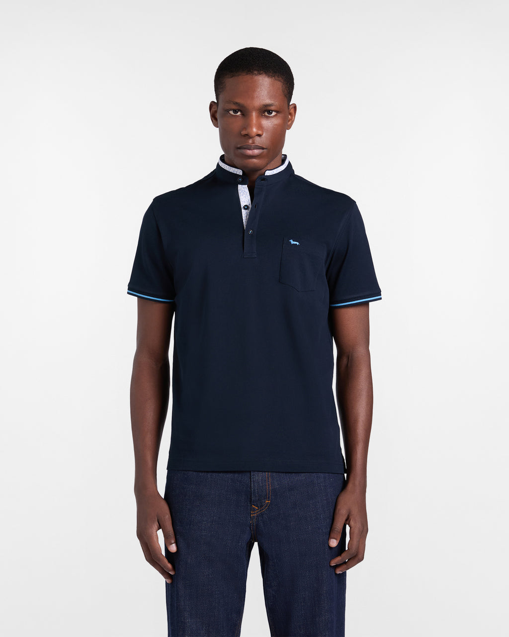 Harmont&Blaine Polo Uomo Collo Coreana