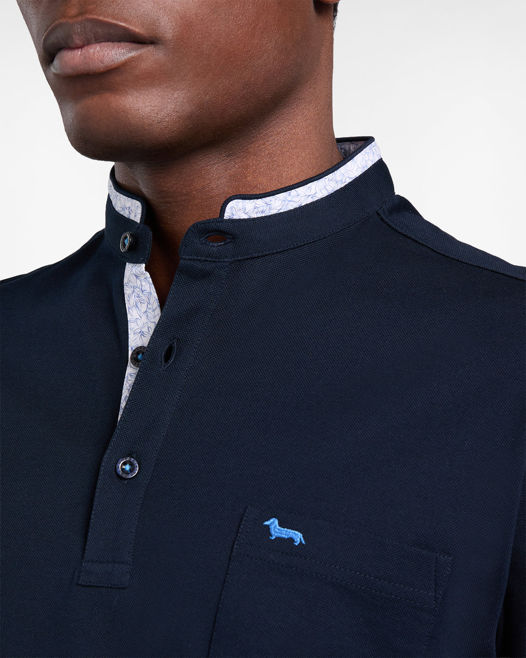 Harmont&Blaine Polo Uomo Collo Coreana
