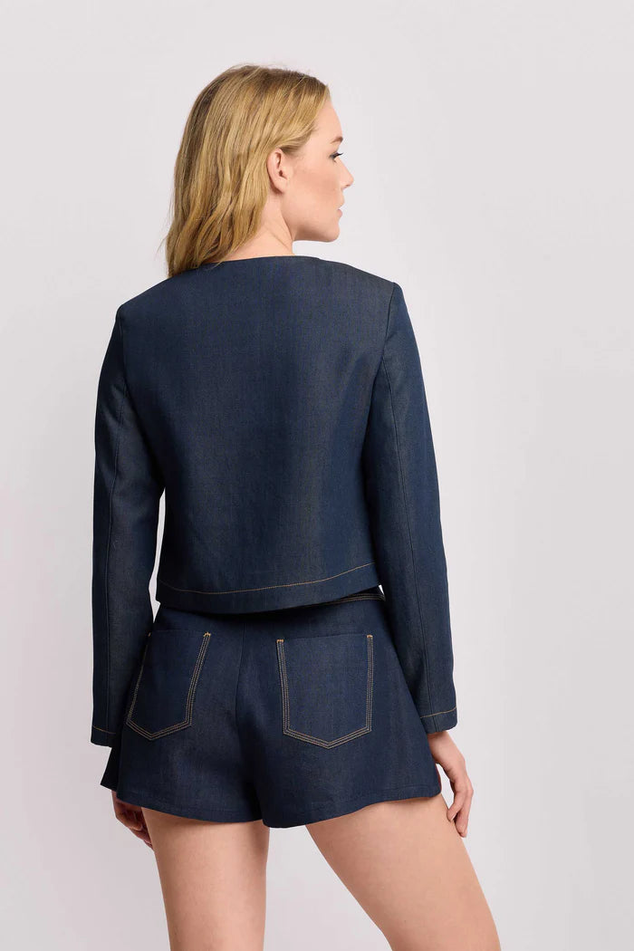 KOCCA Giacca in denim lavaggio scuro - Giacca MIAMAR