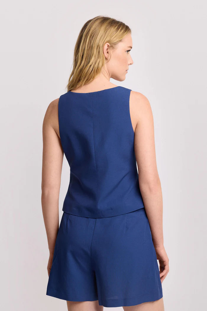 KOCCA Top con scollo squadrato - Gilet MIEZE