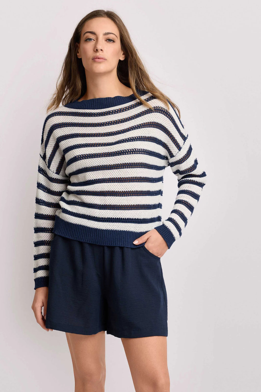 KOCCA Maglia a maniche lunghe a righe - Maglia M/L MERYKATE