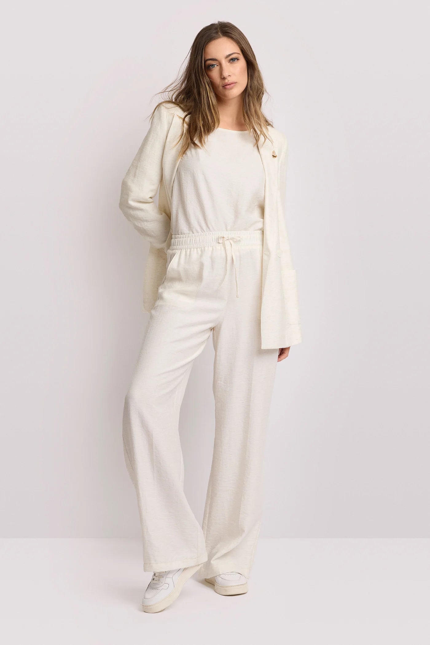 KOCCA Pantaloni wide-leg con coulisse - Pantalone DARIO