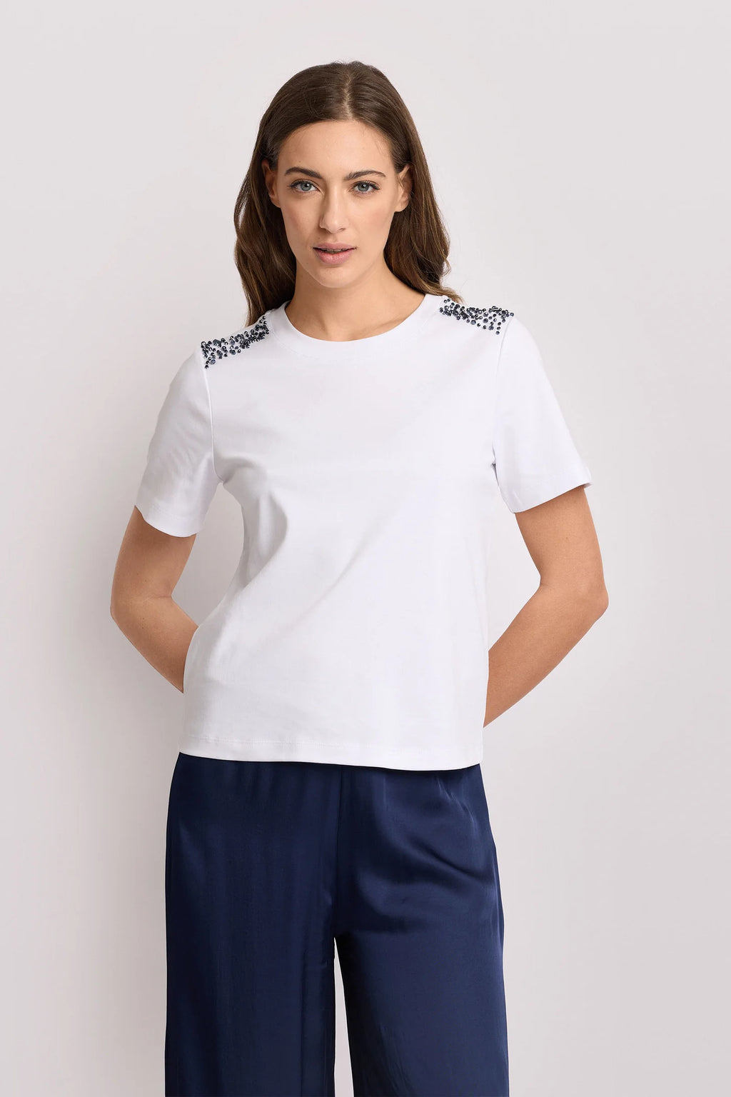 KOCCA T-shirt con applicazioni gioiello - T-Shirt M/M MARIACRISTINA