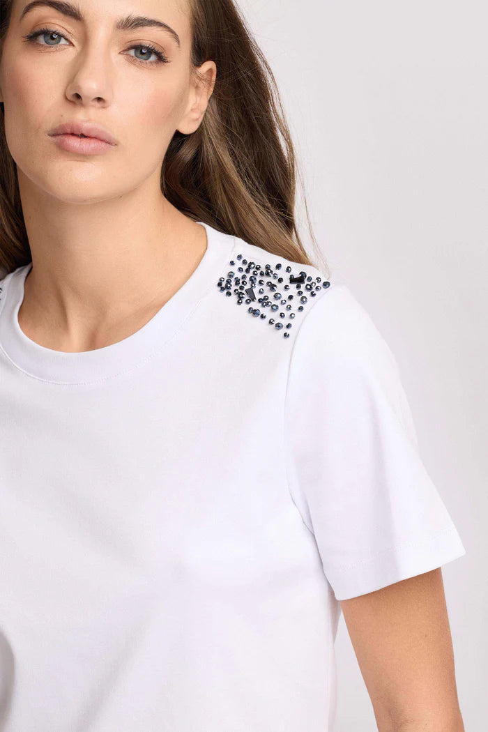 KOCCA T-shirt con applicazioni gioiello - T-Shirt M/M MARIACRISTINA