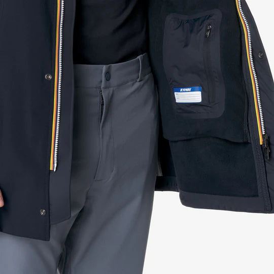 K-WAY MARLYN BONDED BLUE DEPTH-BLUE DEPTH