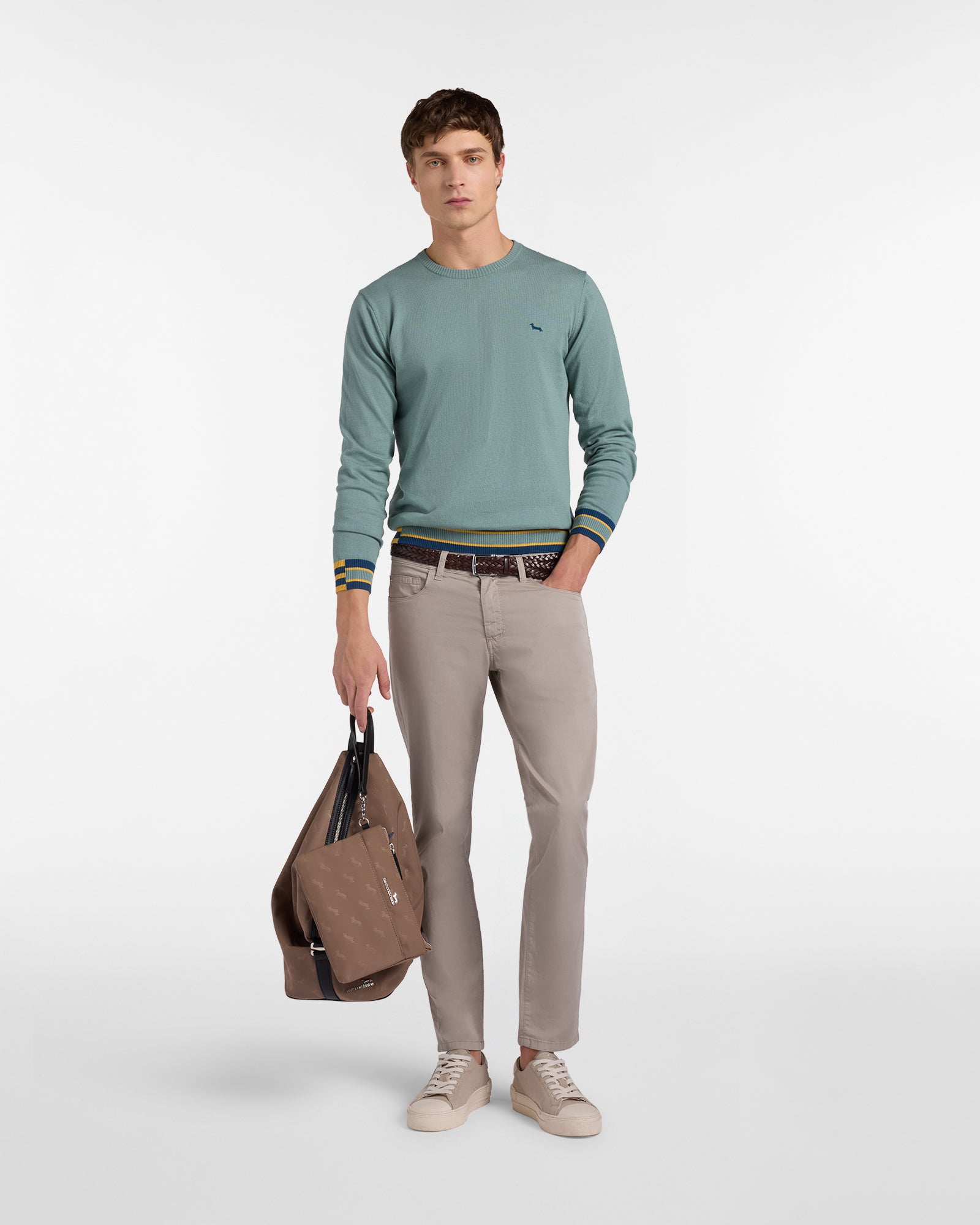 Harmont & Blaine Cinque Tasche Uomo Slim Fit