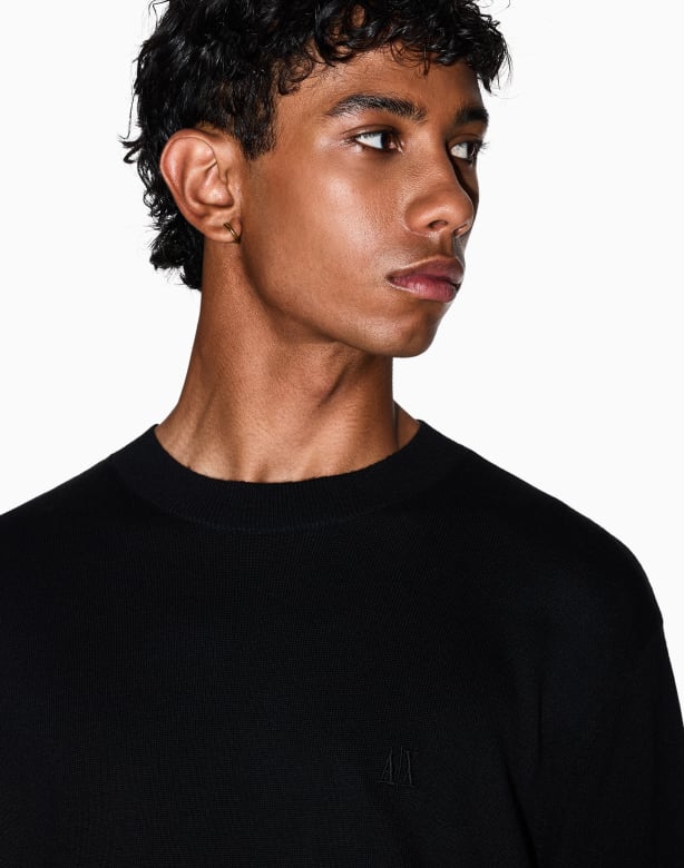 ARMANI EXCHANGE Maglione girocollo in misto cotone