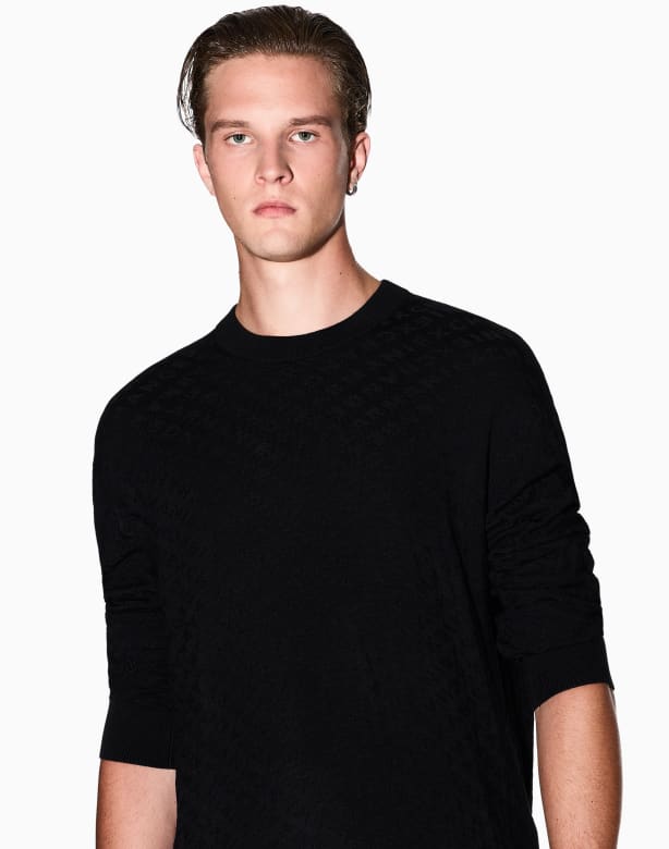 ARMANI EXCHANGE Maglione girocollo in misto viscosa