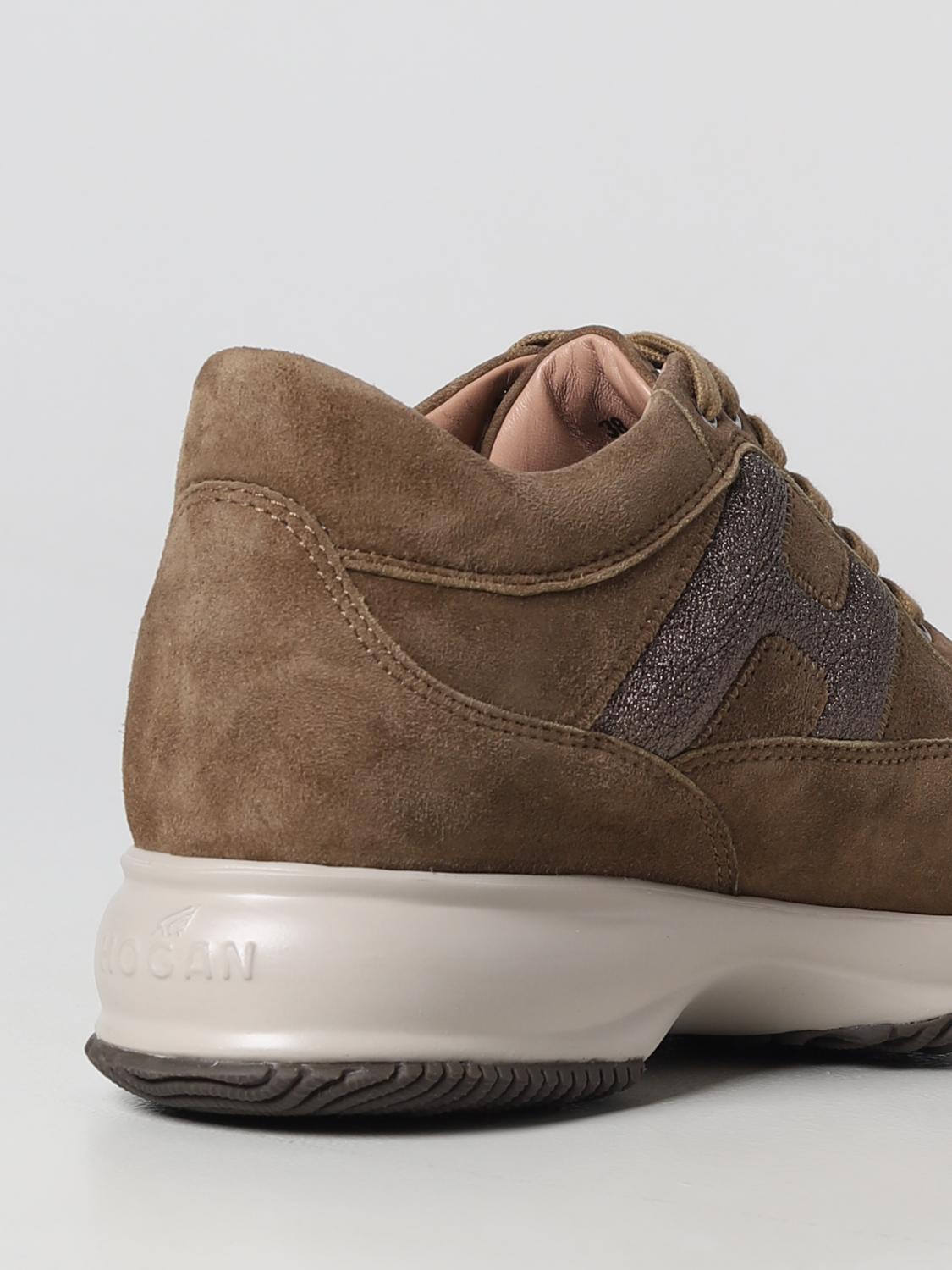 HOGAN Sneakers Interactive Hogan in camoscio