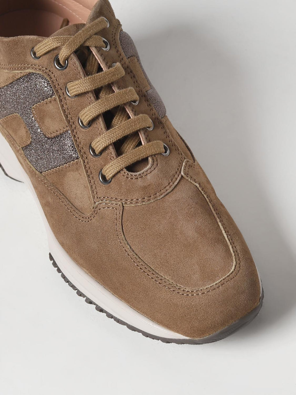 HOGAN Sneakers Interactive Hogan in camoscio